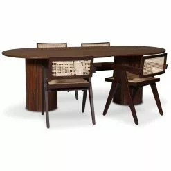 Tuotemerkit Strömsberg Runkotuoli - Ruskea Mahonki/rottinki -Keittiö- ja ruokapöytätuolit Försäljningsbutik 34b555392683621d77d92f6673a366f3c7