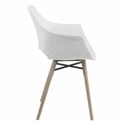 Tuotemerkit Ramona Ruokatuoli - Valkoinen 7 Tuotemerkit Ramona Ruokatuoli - Valkoinen -Keittiö- ja ruokapöytätuolit Försäljningsbutik 35163509d05663992e24259058ddff485e