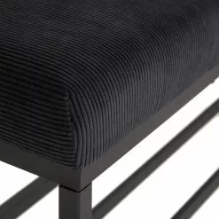 Tuotemerkit Vito Penkki - Musta Vakosametti -Keittiö- ja ruokapöytätuolit Försäljningsbutik 35487ad6bc08e3d4e9787c598763f57c38