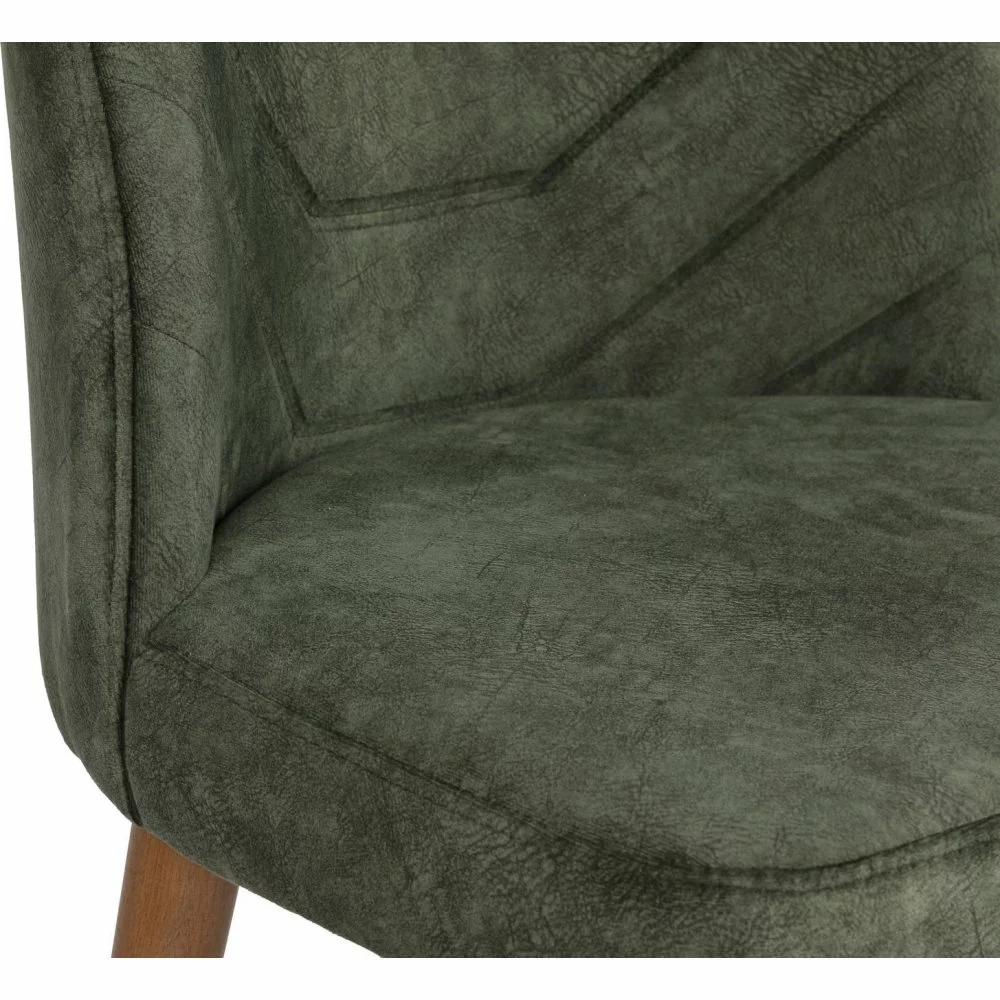 Tuotemerkit Dallas-tuoli - Pähkinä/tummanvihreä 7 Tuotemerkit Dallas-tuoli - Pähkinä/tummanvihreä - Bild 5