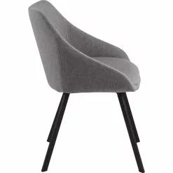 Tuotemerkit Nils Nojatuoli - Harmaa/musta -Keittiö- ja ruokapöytätuolit Försäljningsbutik 36b737a1cdfff9b8be246385b64d512a64