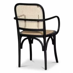 Tuotemerkit Malmby-runkoinen Tuoli Taivutettua Puuta, Musta/rottinki + Furniture Polish -Keittiö- ja ruokapöytätuolit Försäljningsbutik 3775e785630fd6fef16e55ee001a74c439 2