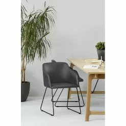 Tuotemerkit Casablanca Nojatuoli - Musta PU -Keittiö- ja ruokapöytätuolit Försäljningsbutik 39728dba7c1a2dd114d5509a5212ccddb1