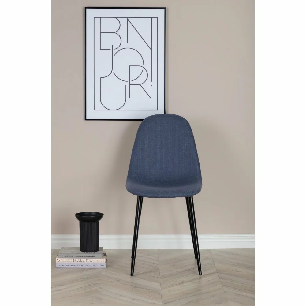 Tuotemerkit Bridge-ruokailutuoli - Sininen/musta 4 Tuotemerkit Bridge-ruokailutuoli - Sininen/musta - Bild 2