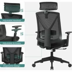 Tuotemerkit Henric Työtuoli - Musta 13 Tuotemerkit Henric Työtuoli - Musta -Keittiö- ja ruokapöytätuolit Försäljningsbutik 3aacb7ef9e165657db1bd2ddcd40b57274