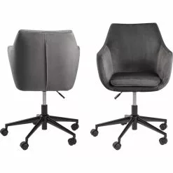 Tuotemerkit Nora Työtuoli - Harmaa 10 Tuotemerkit Nora Työtuoli - Harmaa -Keittiö- ja ruokapöytätuolit Försäljningsbutik 3b13bacab17f176a2459cc18217a76ad73