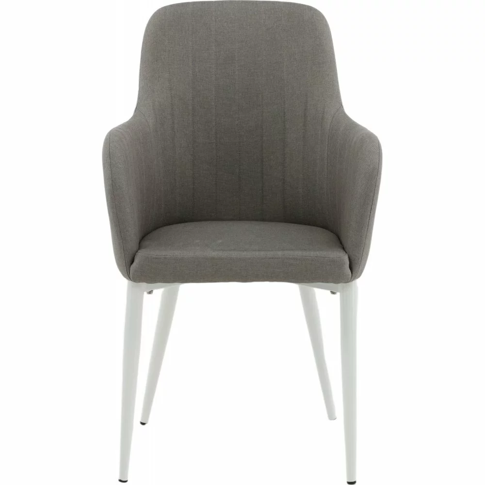 Tuotemerkit Paolo-nojatuoli - Harmaa/valkoinen 6 Tuotemerkit Paolo-nojatuoli - Harmaa/valkoinen - Bild 4