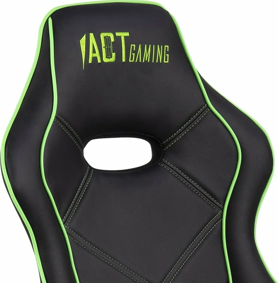 Tuotemerkit Vayne Työtuoli / Pelituoli - Musta/vihreä 7 Tuotemerkit Vayne Työtuoli / Pelituoli - Musta/vihreä - Bild 5