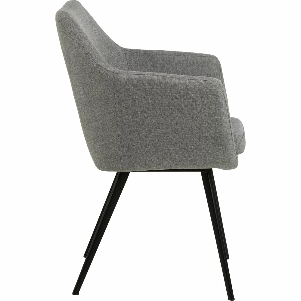 Tuotemerkit Nora Nojatuoli - Harmaa/musta 6 Tuotemerkit Nora Nojatuoli - Harmaa/musta - Bild 4