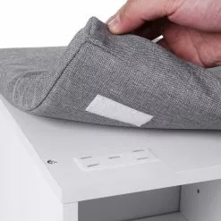 Tuotemerkit Magda Salin Penkki - Valkoinen/harmaa -Keittiö- ja ruokapöytätuolit Försäljningsbutik 3fab453853794af422d7c9167a3a991afc