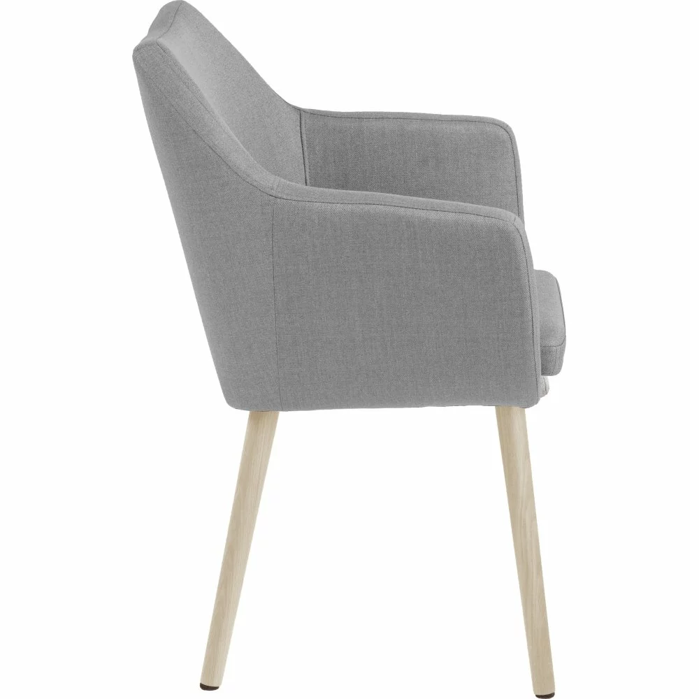 Tuotemerkit Nora Nojatuoli - Harmaa/valkoinen Pigmentoitu Tammi 6 Tuotemerkit Nora Nojatuoli - Harmaa/valkoinen Pigmentoitu Tammi - Bild 4