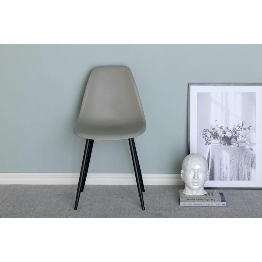 Tuotemerkit Bridge-ruokailutuoli - Harmaa Muovia 4 Tuotemerkit Bridge-ruokailutuoli - Harmaa Muovia - Bild 2