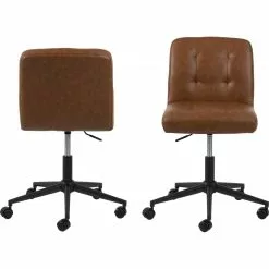 Tuotemerkit Cosmo Työtuoli - Ruskea PU 10 Tuotemerkit Cosmo Työtuoli - Ruskea PU -Keittiö- ja ruokapöytätuolit Försäljningsbutik 418fda19d916f1eeaf8e298a3b3e17c9c0