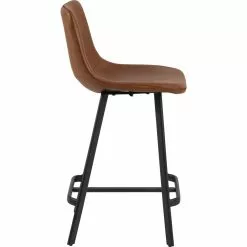 Tuotemerkit Oregon Baarijakkara - Ruskea PU/musta 11 Tuotemerkit Oregon Baarijakkara - Ruskea PU/musta -Keittiö- ja ruokapöytätuolit Försäljningsbutik 439a76d3fac83fcda6d5885256561bba3f