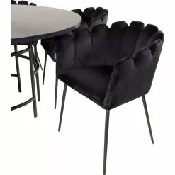 Tuotemerkit Halmstad Nojatuoli - Musta 12 Tuotemerkit Halmstad Nojatuoli - Musta -Keittiö- ja ruokapöytätuolit Försäljningsbutik 447dc95bd5879b95900c8c8538c327eb8b