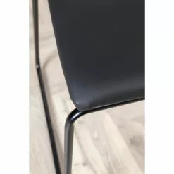 Tuotemerkit Frequency Tuoli - Musta PU -Keittiö- ja ruokapöytätuolit Försäljningsbutik 44cdeab4c1af7a535b3c2c509f33852aad