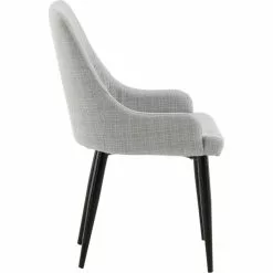 Tuotemerkit Paradis Ruokatuoli - Vaaleanharmaa/musta -Keittiö- ja ruokapöytätuolit Försäljningsbutik 453ade576ad8fcd08fe83d282c5104db91