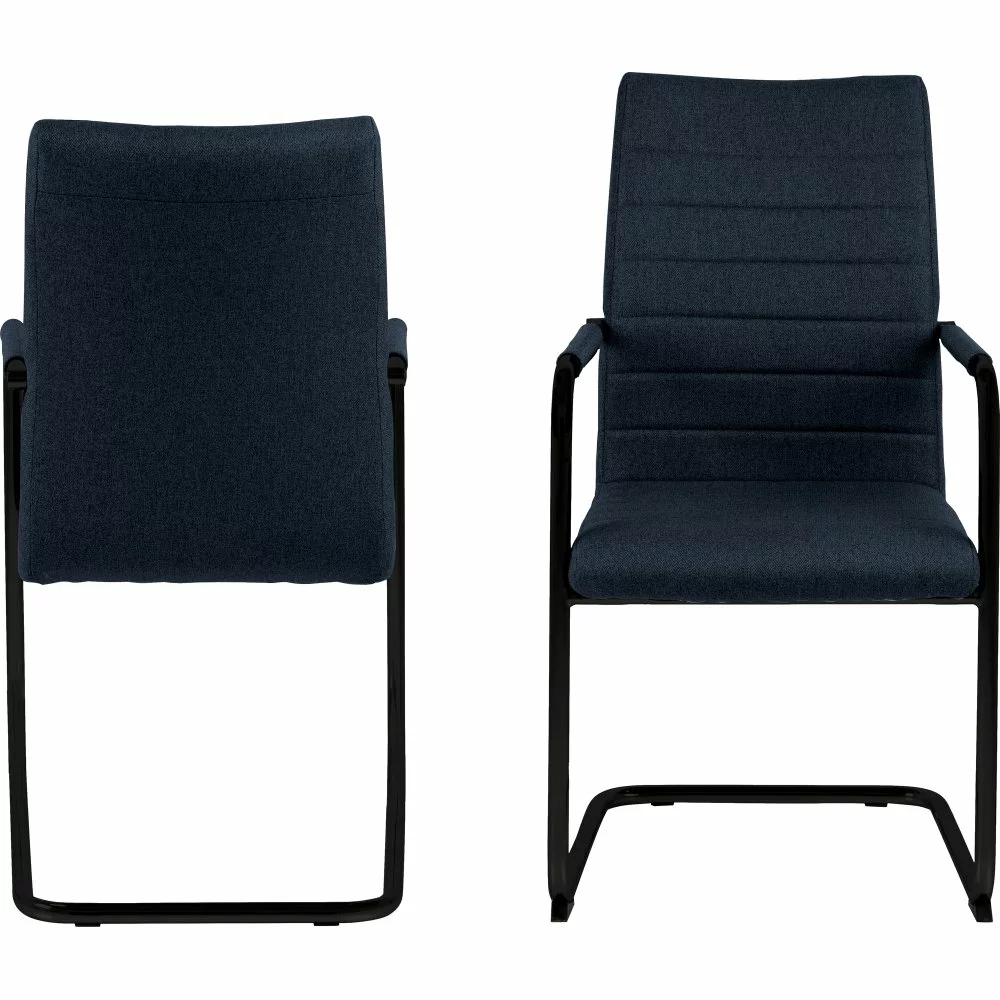 Tuotemerkit Moon Nojatuoli - Sininen/musta 5 Tuotemerkit Moon Nojatuoli - Sininen/musta - Bild 3