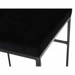 Tuotemerkit Aston Baarijakkara - Musta Sametti / Musta -Keittiö- ja ruokapöytätuolit Försäljningsbutik 48109c34538a89b52a25bb0a3c9d6f9dbb