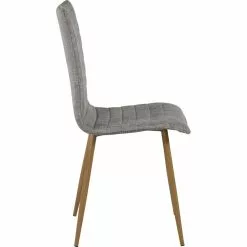 Tuotemerkit Sirocco Luxury Ruokatuoli - Vaaleanharmaa -Keittiö- ja ruokapöytätuolit Försäljningsbutik 4850cfd98ed8921a5f8a1d3aeccf3a8177