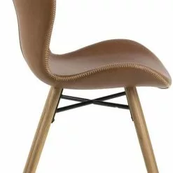 Tuotemerkit Batilda Ruokatuoli - Ruskea Vintage PU -Keittiö- ja ruokapöytätuolit Försäljningsbutik 4b1ed9bbd0864b17edd9b649c5772c0d90