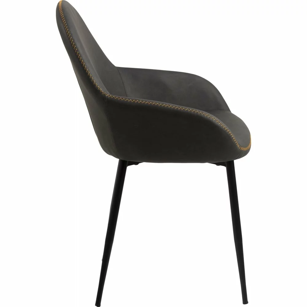 Tuotemerkit Candis Nojatuoli - Harmaa PU 6 Tuotemerkit Candis Nojatuoli - Harmaa PU - Bild 4