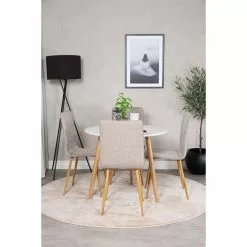 Tuotemerkit Sirocco Luxury Ruokatuoli - Vaaleanharmaa -Keittiö- ja ruokapöytätuolit Försäljningsbutik 4b5baff7a500916994b50c021a3e23984e