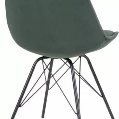 Tuotemerkit Oslo-ruokailutuoli - Tummanvihreä/musta -Keittiö- ja ruokapöytätuolit Försäljningsbutik 4bea39537396545bdb38919b9800dcd1b6