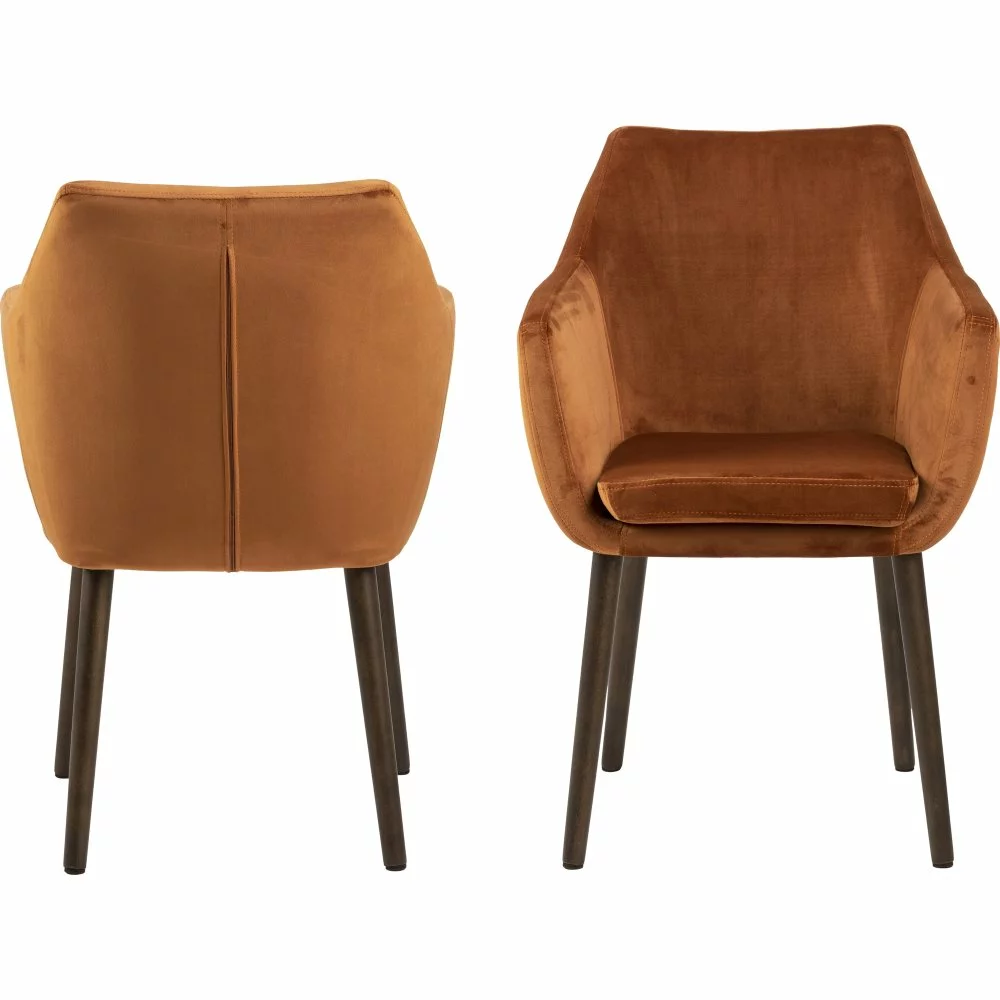 Tuotemerkit Nora Nojatuoli - Oranssi 5 Tuotemerkit Nora Nojatuoli - Oranssi - Bild 3