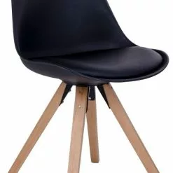 Tuotemerkit Bergen Ruokailutuoli - Musta/luonnollinen