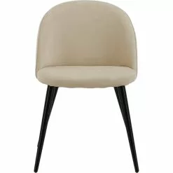 Tuotemerkit Alice Ruokatuoli - Beige Sametti -Keittiö- ja ruokapöytätuolit Försäljningsbutik 51f073b08d9278deb48d8e05e434f38f08