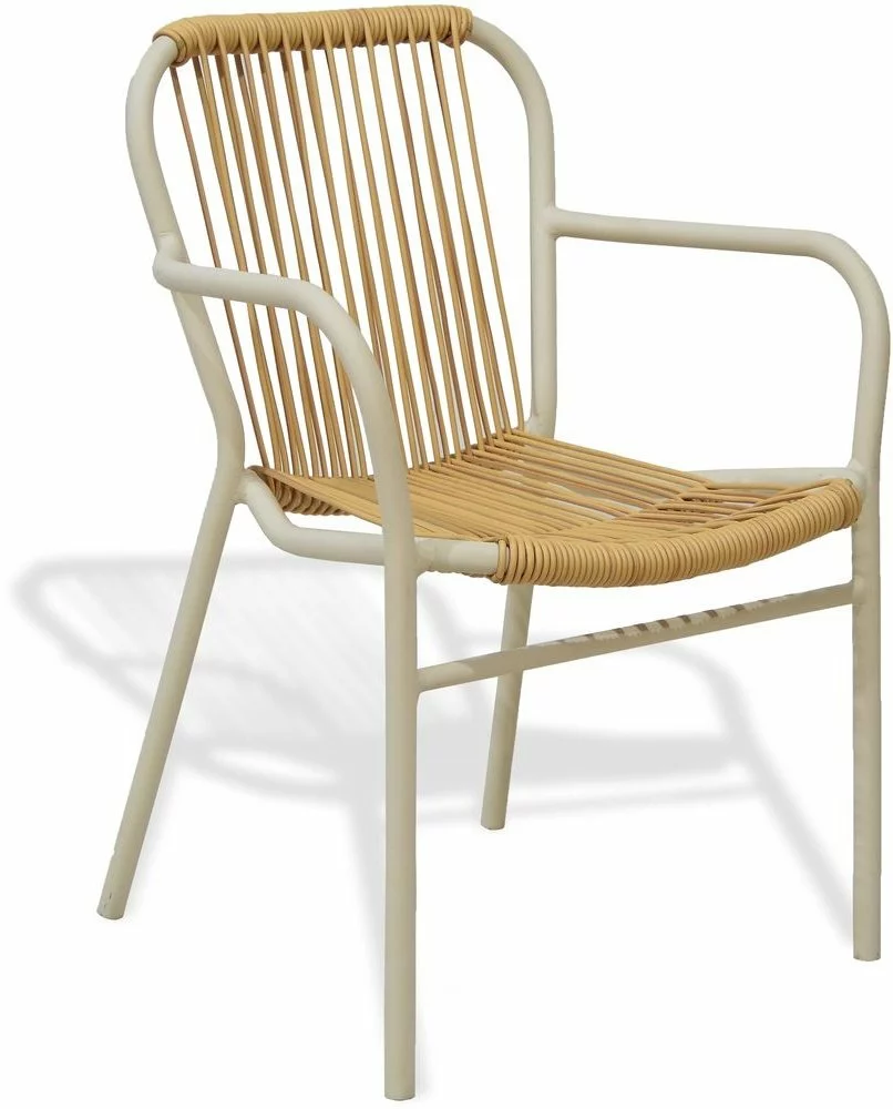 Tuotemerkit Motala Nojatuoli - Luonnonrottinki/valkoinen 4 Tuotemerkit Motala Nojatuoli - Luonnonrottinki/valkoinen - Bild 2