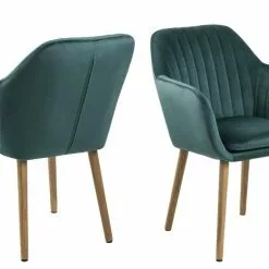 Tuotemerkit Emilia Nojatuoli - Vihreä/tammi