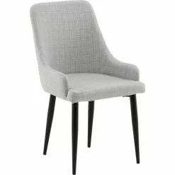 Tuotemerkit Paradis Ruokatuoli - Vaaleanharmaa/musta