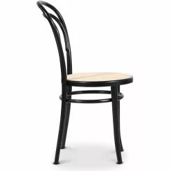 Tuotemerkit Classic No14- Kovapuutuoli - Musta Klassikko -Keittiö- ja ruokapöytätuolit Försäljningsbutik 56b241f6b59f78ba12987386f7caa76b19