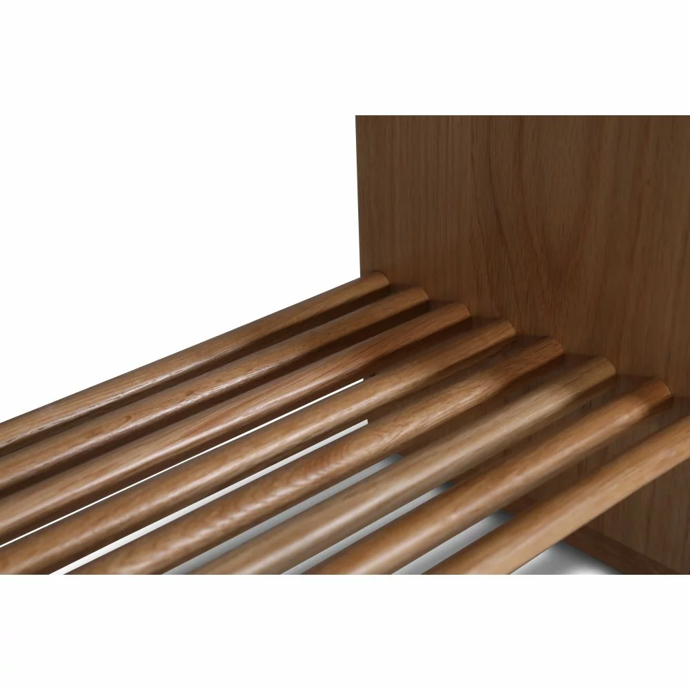 Tuotemerkit Tyylikäs Kenkähylly / Penkki Tammea 6 Tuotemerkit Tyylikäs Kenkähylly / Penkki Tammea - Bild 4