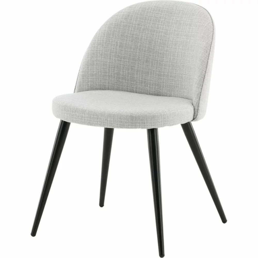 Tuotemerkit Alice Ruokatuoli - Vaaleanharmaa Kangas 7 Tuotemerkit Alice Ruokatuoli - Vaaleanharmaa Kangas - Bild 5