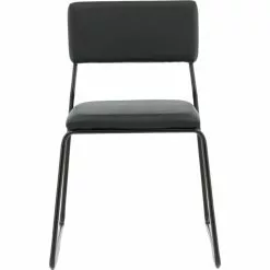 Tuotemerkit Frequency Tuoli - Musta PU -Keittiö- ja ruokapöytätuolit Försäljningsbutik 583e6af26a83d81ece12cd76f55ef293ad