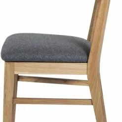 Tuotemerkit Kinley-tuoli - Lakattu Tammi/vaaleanharmaa -Keittiö- ja ruokapöytätuolit Försäljningsbutik 58a8b1bd4209df2724dda6d4fd4f64fdd3