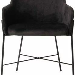 Tuotemerkit Praxis Nojatuoli - Musta Sametti/musta 6 Tuotemerkit Praxis Nojatuoli - Musta Sametti/musta -Keittiö- ja ruokapöytätuolit Försäljningsbutik 58e7a0a8b1dc0e1cfe9cf7a5554e5eaf37