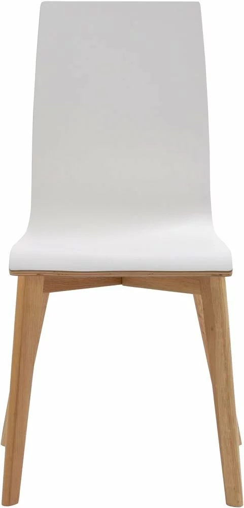 Tuotemerkit Aniyah-tuoli - Valkoinen/tammi 4 Tuotemerkit Aniyah-tuoli - Valkoinen/tammi - Bild 2