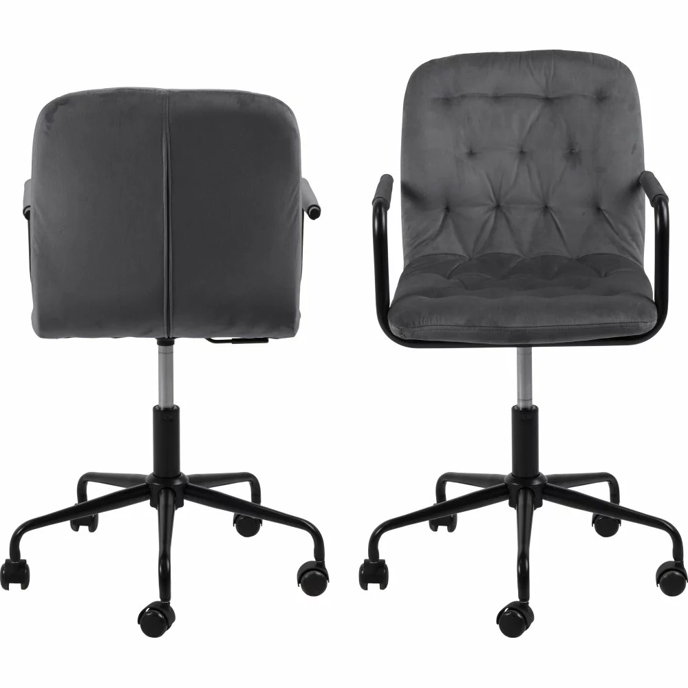 Tuotemerkit Wendy Työtuoli - Harmaa 5 Tuotemerkit Wendy Työtuoli - Harmaa - Bild 3