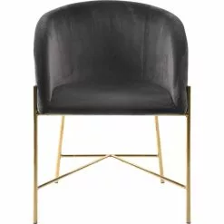 Tuotemerkit Nelson Nojatuoli - Tummanharmaa/kulta -Keittiö- ja ruokapöytätuolit Försäljningsbutik 5fffcf82d6e20ee0ebb5cb3eee84afe6bb