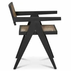 Tuotemerkit Strömsberg Runkotuoli - Musta Mahonki/rottinki -Keittiö- ja ruokapöytätuolit Försäljningsbutik 62bc36885598ffab6277d59eb5e6719fe6