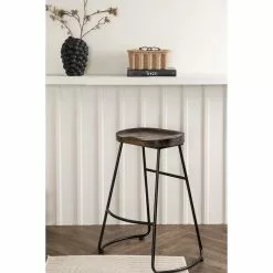 Tuotemerkit Ozark Baarijakkara - Tumma Pähkinä 12 Tuotemerkit Ozark Baarijakkara - Tumma Pähkinä -Keittiö- ja ruokapöytätuolit Försäljningsbutik 62df6c812cb2c386f773b5e4c363859844