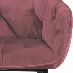 Tuotemerkit Brooke Nojatuoli - Pinkki/musta -Keittiö- ja ruokapöytätuolit Försäljningsbutik 6330acf6bcb47511af01c12c84303afa77