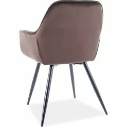 Tuotemerkit Cherry Ruokapöydän Tuoli - Ruskea Sametti -Keittiö- ja ruokapöytätuolit Försäljningsbutik 6398d38e48f7fd21137727cf5fce5bb110