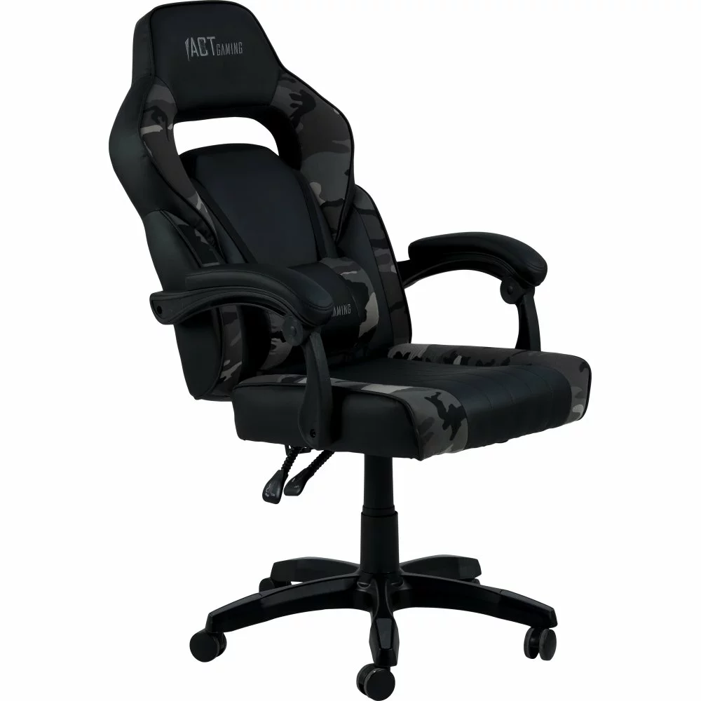 Tuotemerkit Canyon Työtuoli / Pelituoli - Musta PU/harmaa 7 Tuotemerkit Canyon Työtuoli / Pelituoli - Musta PU/harmaa - Bild 5