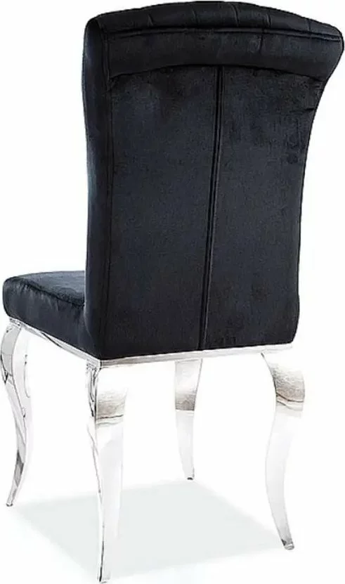 Tuotemerkit Prince-tuoli - Musta/kromi 6 Tuotemerkit Prince-tuoli - Musta/kromi - Bild 4