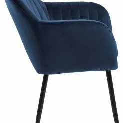 Tuotemerkit Oceanbay-nojatuoli - Sininen (Sametti) -Keittiö- ja ruokapöytätuolit Försäljningsbutik 65c6e083180f7ae0d391d2d245e7527374